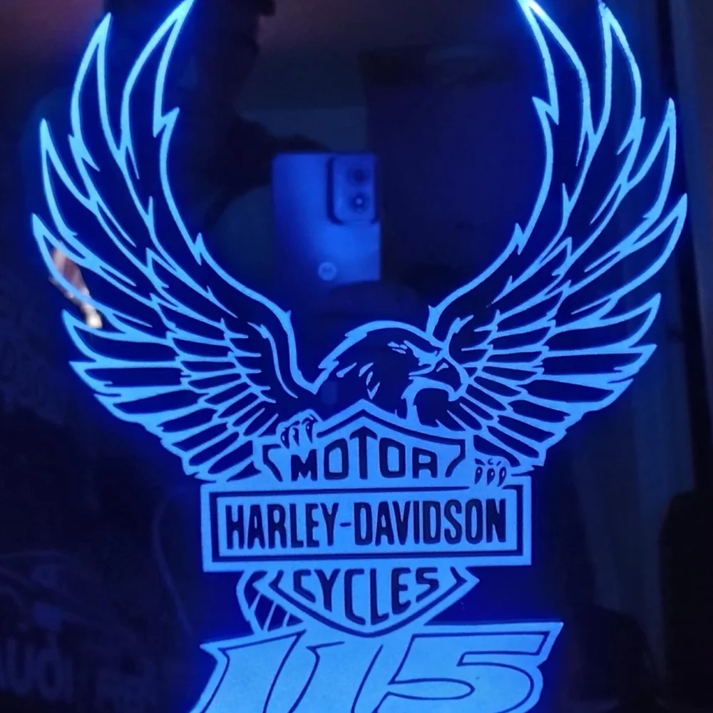 Harley-Davidson LED Mirror1